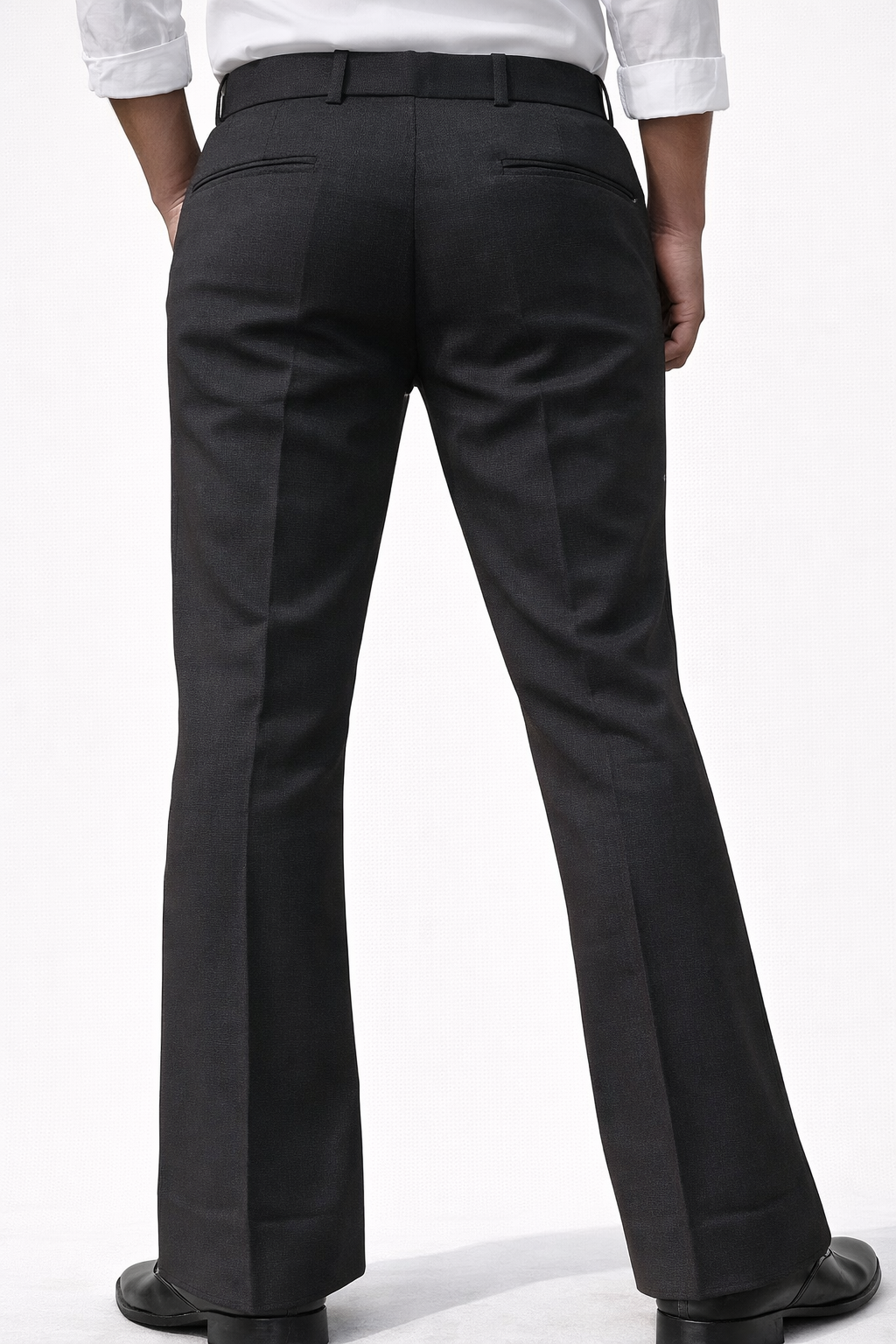 Premium Bootcut black Trousers - Image 2