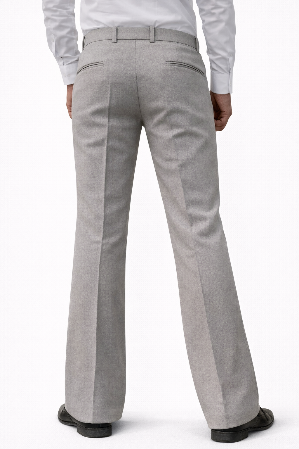 Premium Bootcut grey Trousers for Men - Image 7